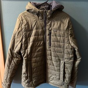 Gerry Men's Insulated Quilted Hooded Puffer Jacket